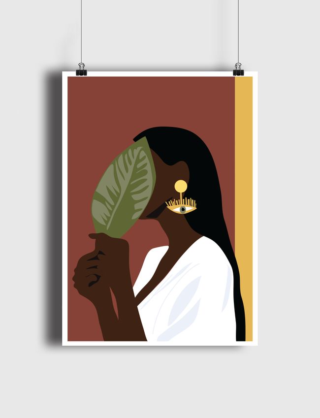 Black Woman Wall Art - Poster