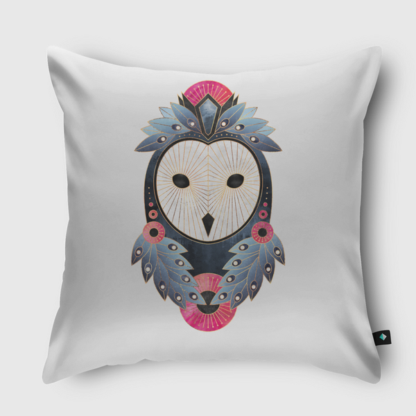 Owl 1 Throw Pillow