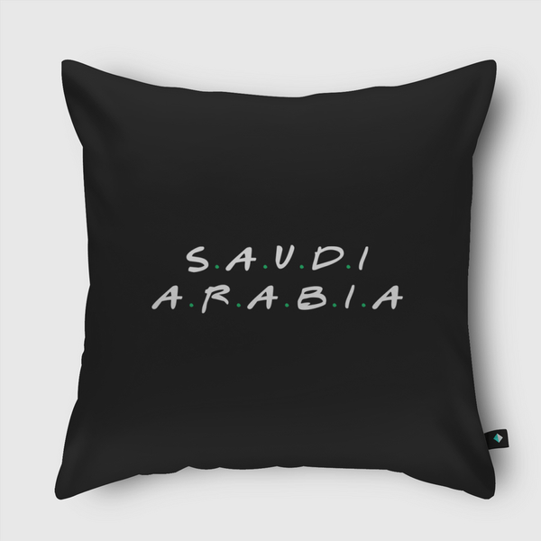 Saudi Arabia FR Throw Pillow