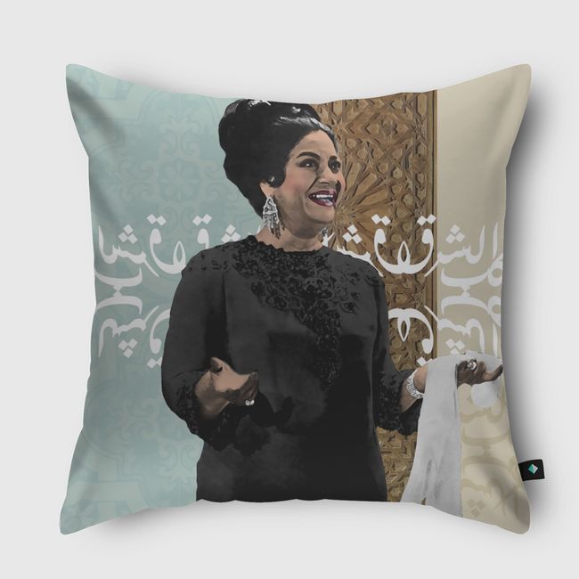 ام كلثوم - Throw Pillow