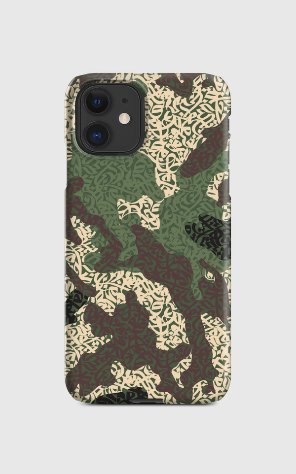 Camo Calligraphy Regular Case