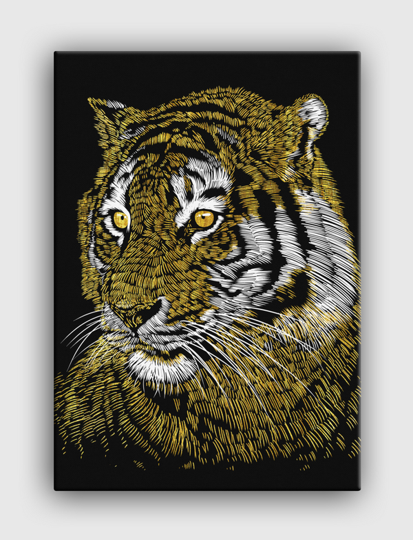 Golden Tiger Canvas