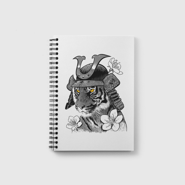 Samurai Tiger Notebook