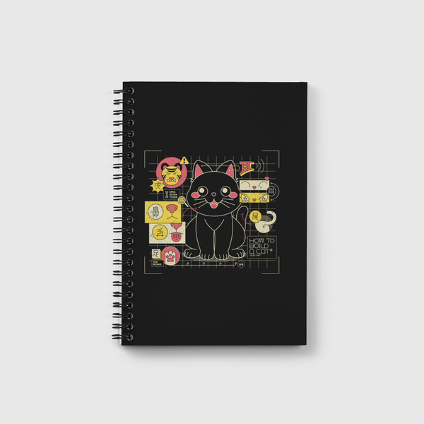 Japanese Cat Graph Notebook