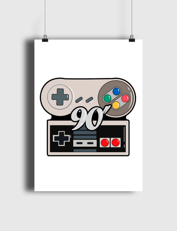 games 90s Poster