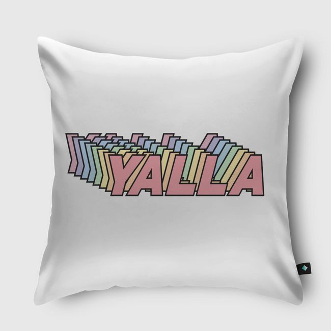 YALLA يلا - Throw Pillow