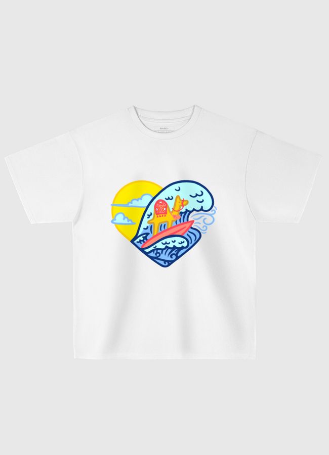 Surfin’ Camel - Oversized T-Shirt