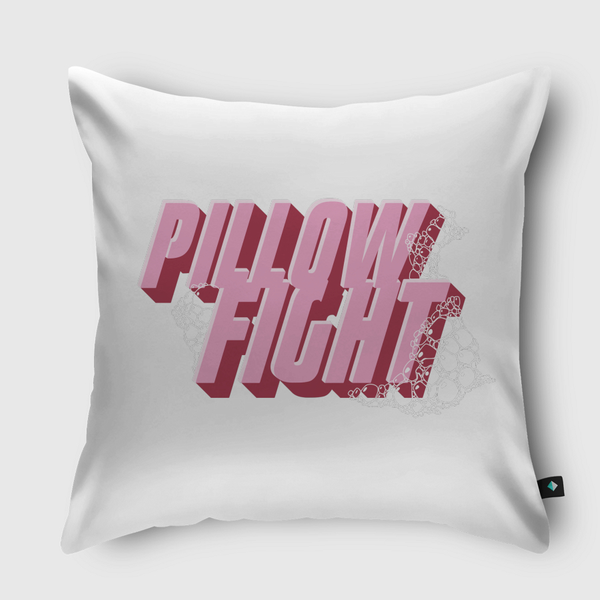 Pillow Fitght Throw Pillow