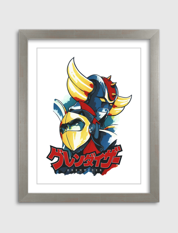 Grendizer and Duke Fleed Artframe