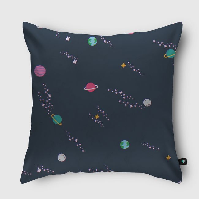 Lost in Space Pattern - Throw Pillow