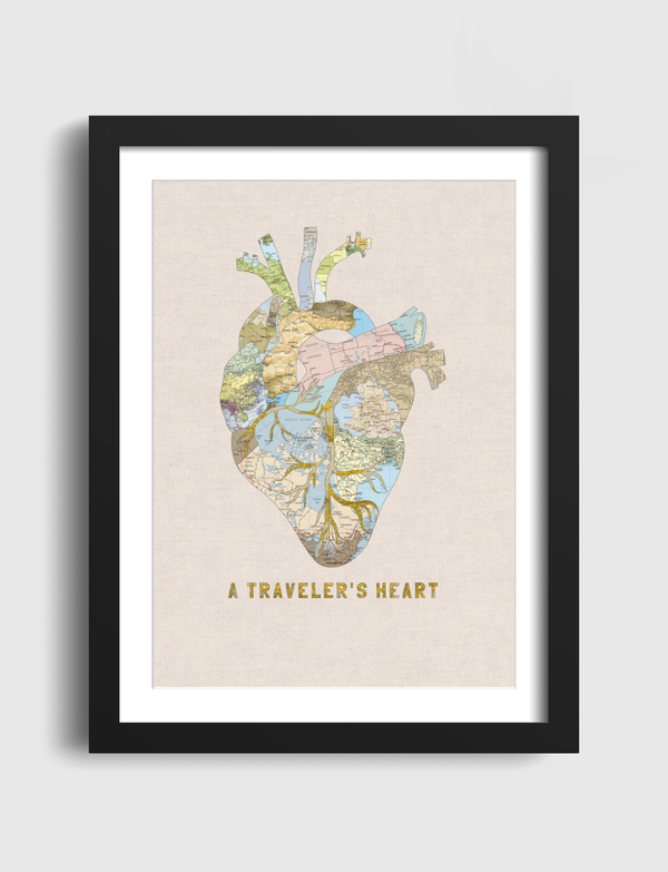 A Traveler's Heart Artframe