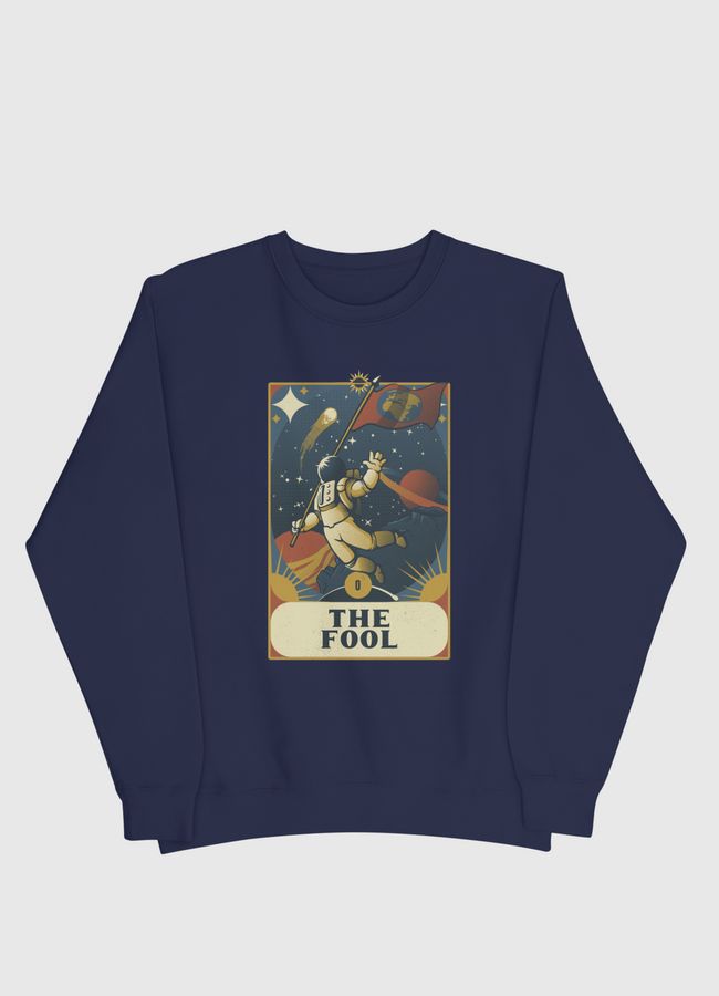 Astronaut Tarot Fool - Men Sweatshirt