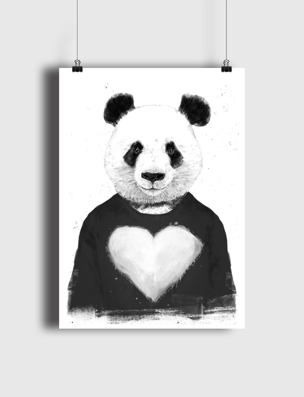 Lovely panda Poster
