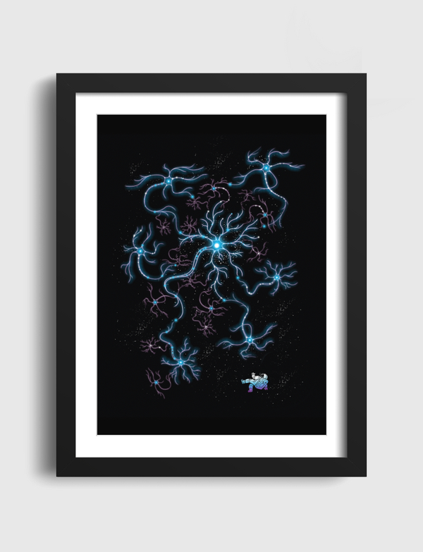 Neuron Galaxy Artframe