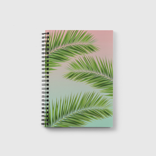 palm leaves Notebook