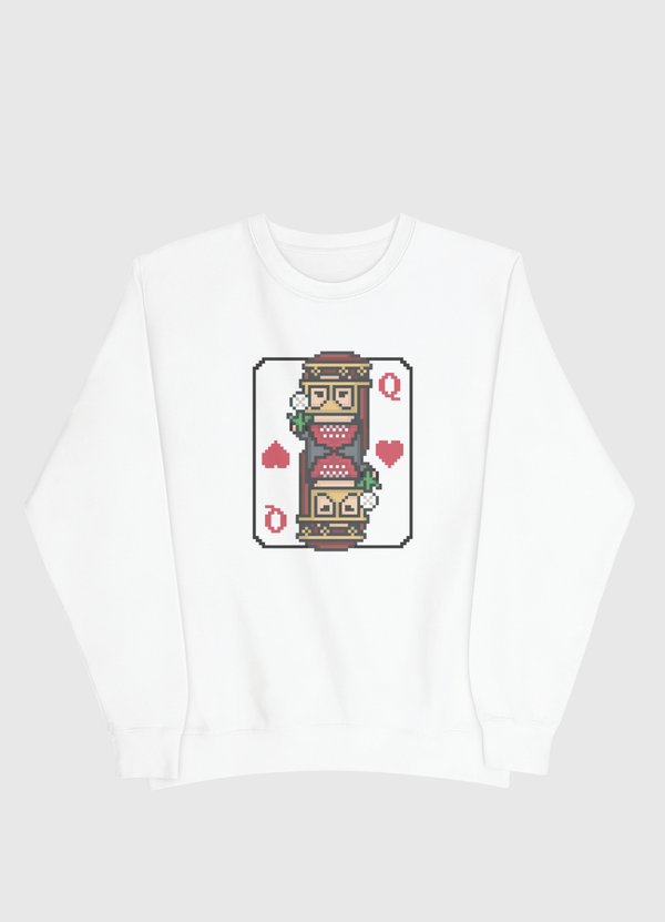 Queen of hearts Men Sweatshirt