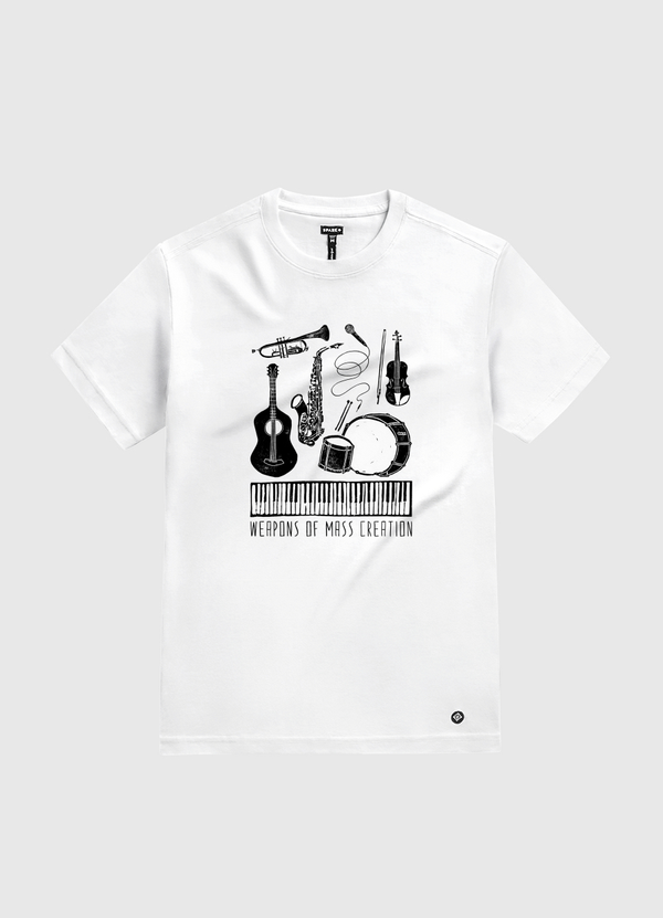 WOMC - Music White Gold T-Shirt