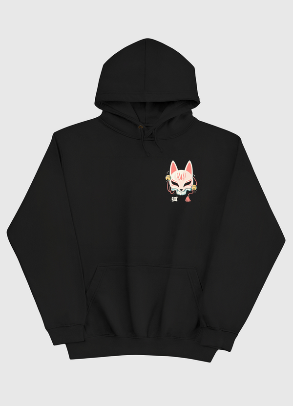 Kitsune Skull Pullover Hoodie