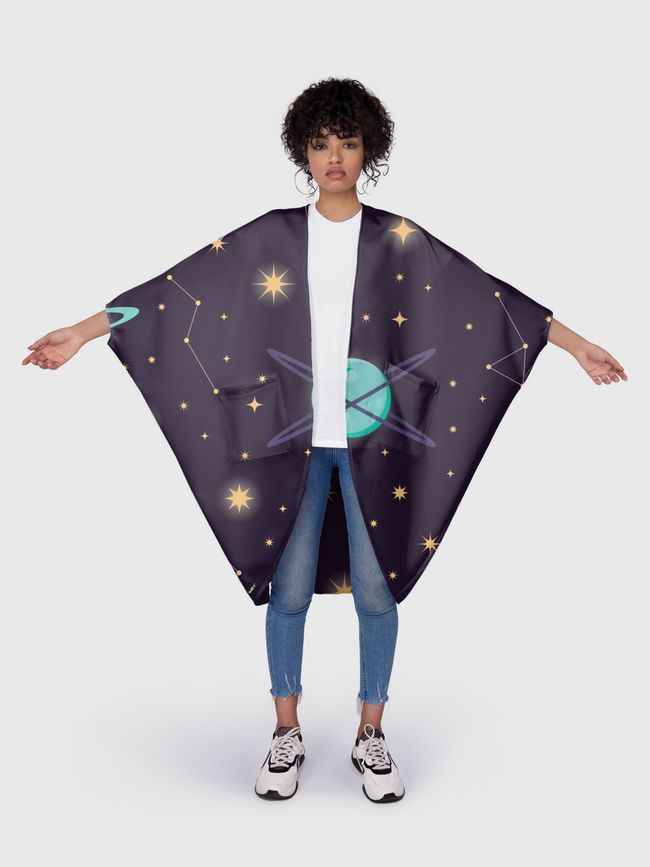 Galaxy pattern 001 - Kimono