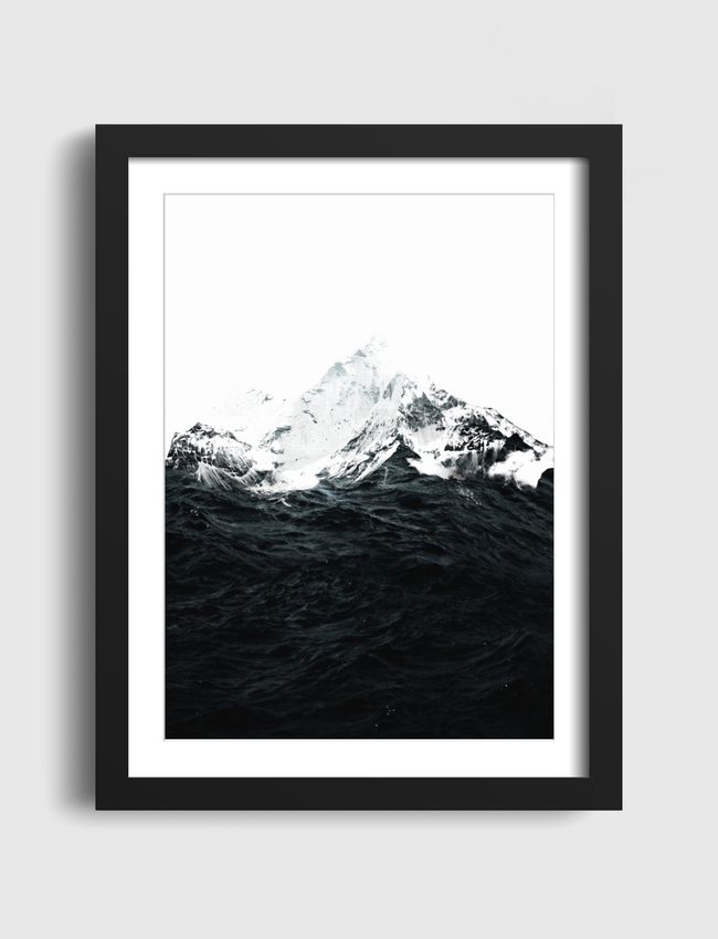 Those waves were like mountains - Artframe