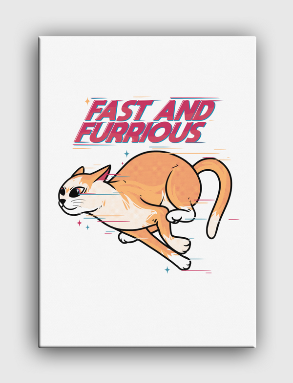 fast and furrious Canvas