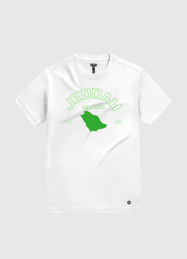 Jeddah جدة - White Gold T-Shirt