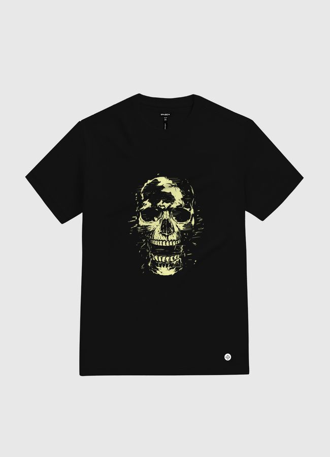 Scream (gold) - White Gold T-Shirt