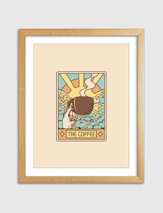 The Coffee Tarot Card - Artframe