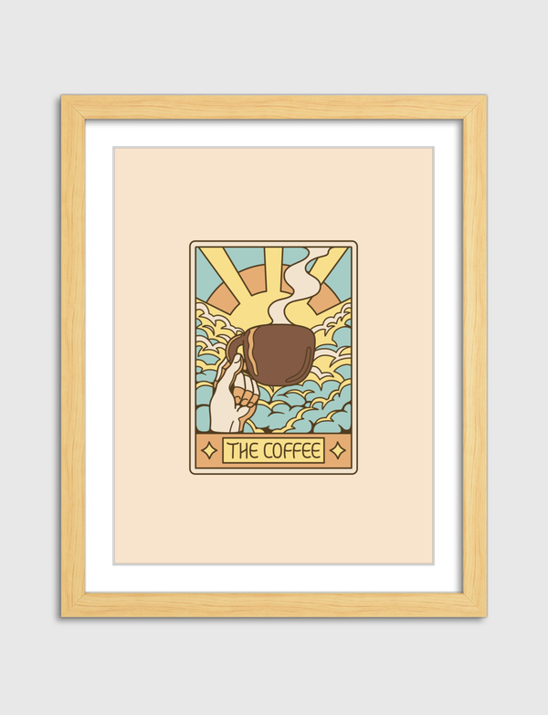 The Coffee Tarot Card Artframe