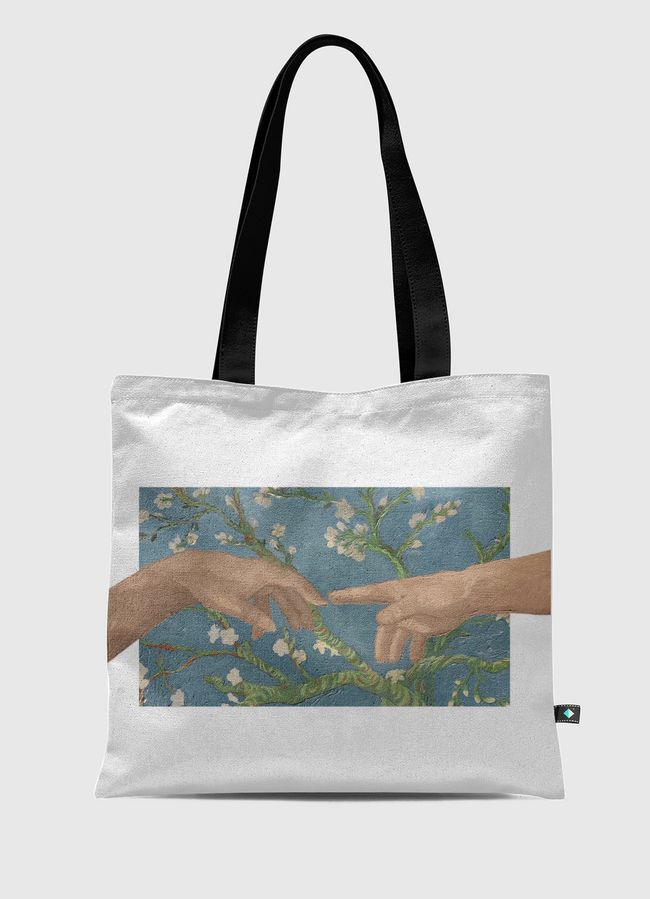 when almond blossoms meet - Tote Bag