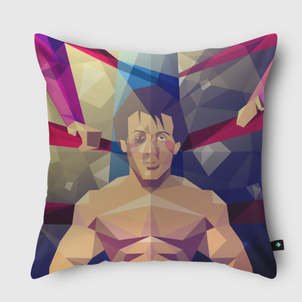 Rocky Balboa Throw Pillow