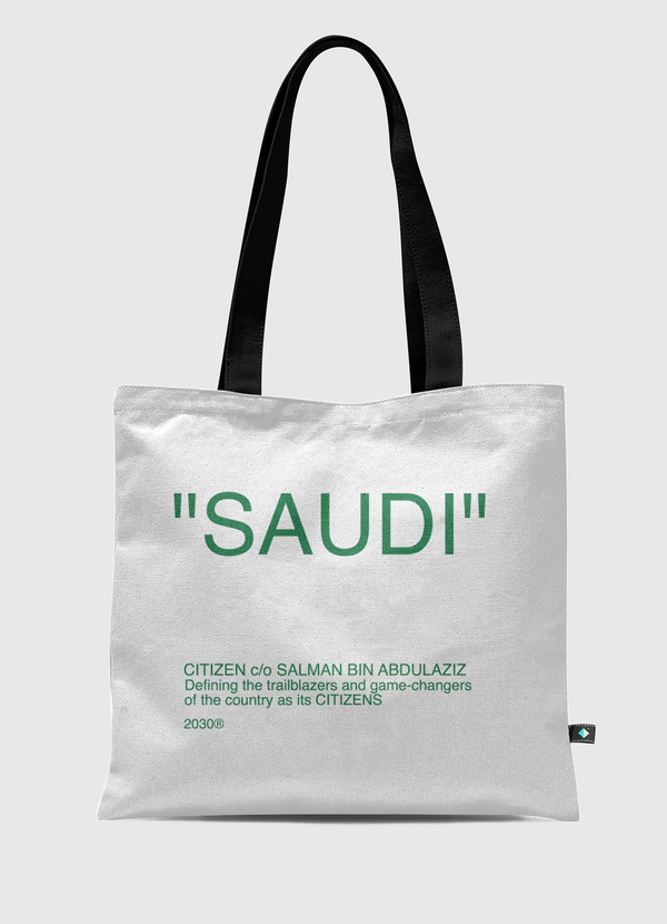 "Saudi" modified  Tote Bag