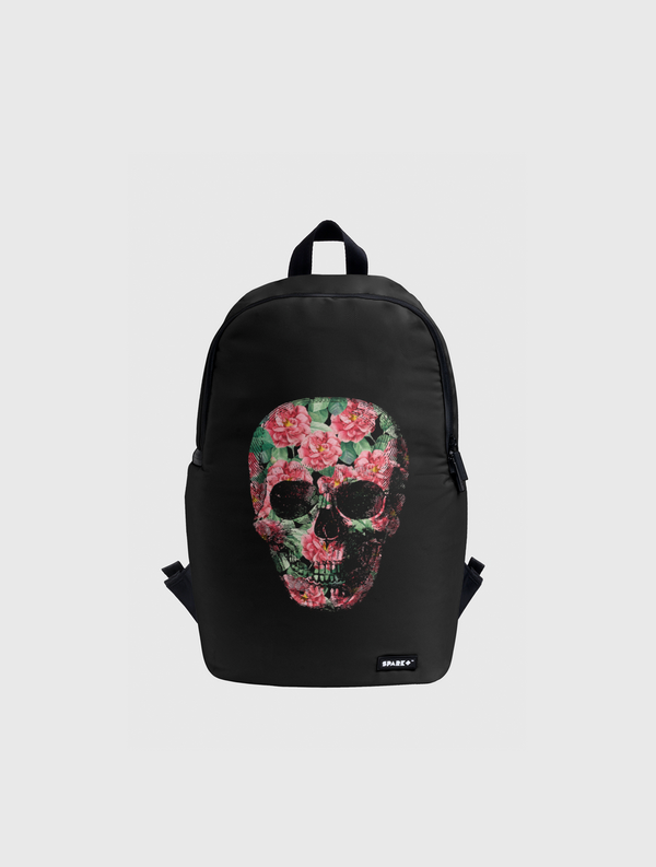 Vintage Botanical Skull Spark Backpack