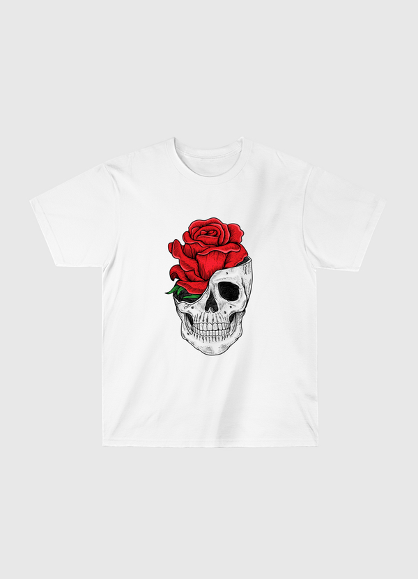 Floral Skull Design Classic T-Shirt