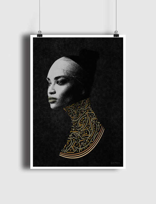 Shanina Shaik portrait Poster