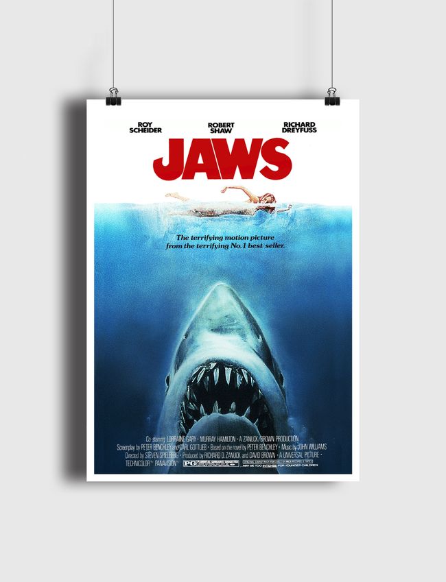 Jaws Film Poster - Poster