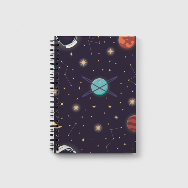 Galaxy pattern 001 Notebook