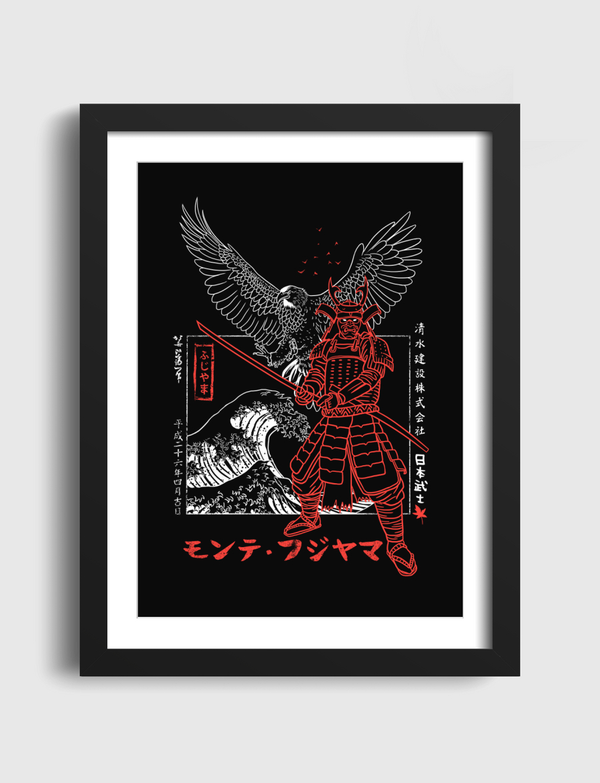 Samurai Eagle Attack Artframe