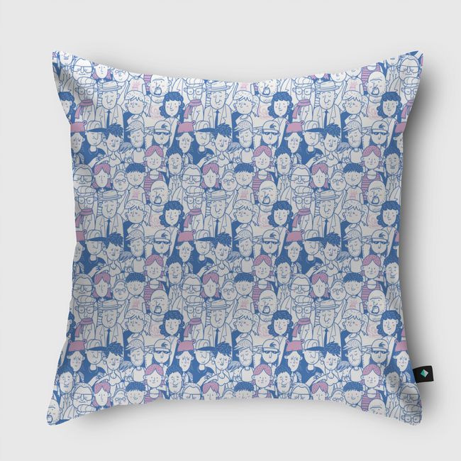 People - Throw Pillow