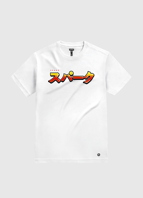 Spark in Japanese White Gold T-Shirt