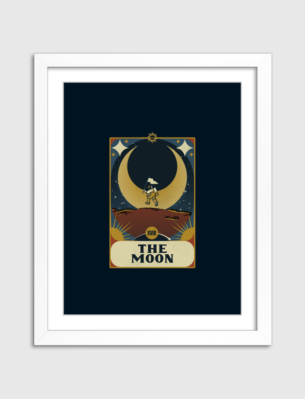 Astronaut Tarot Moon Artframe