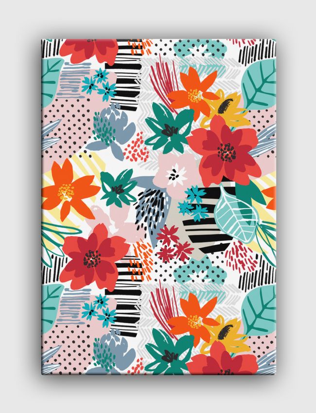 Floral Clash - Canvas