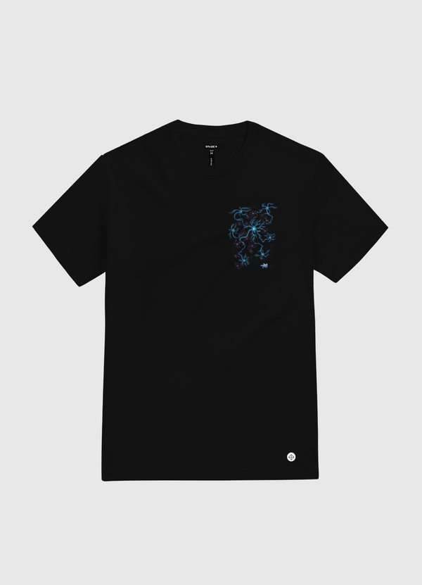 Neuron Galaxy White Gold T-Shirt