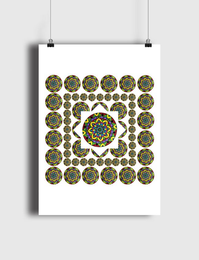 Mandala star - Poster