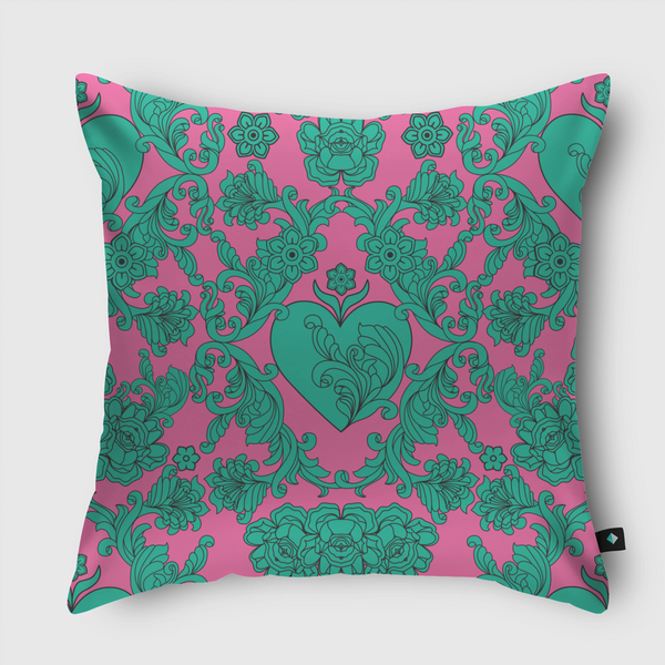 Pop baroque Throw Pillow