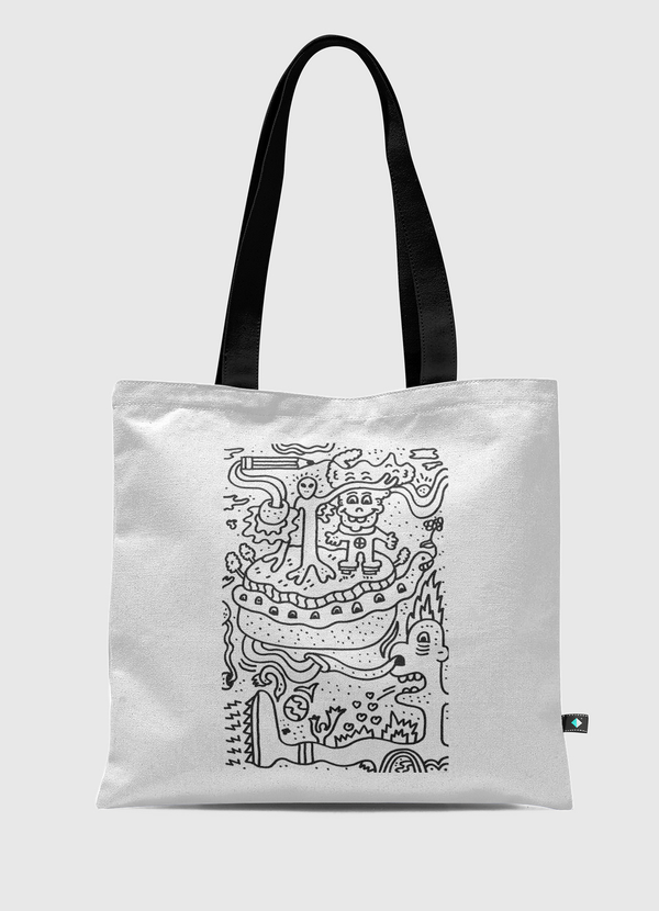 Fun Doodles Tote Bag