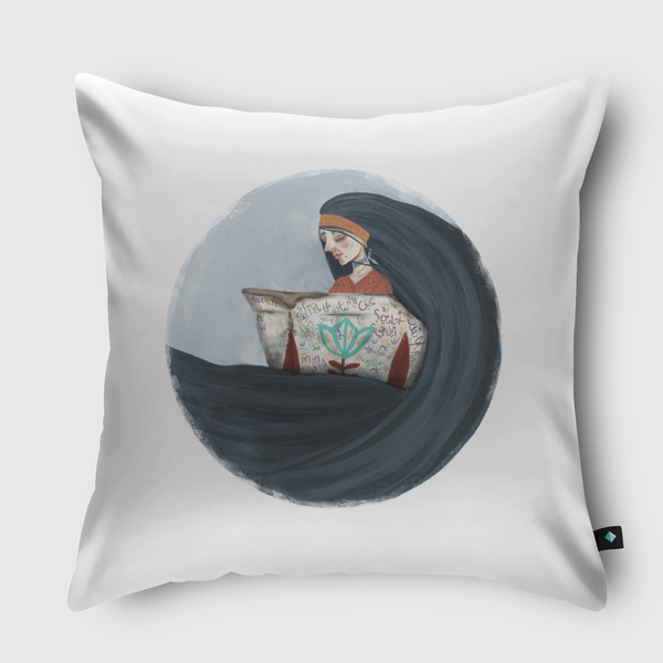 قهوة وقليلٌ من الأحلام Throw Pillow