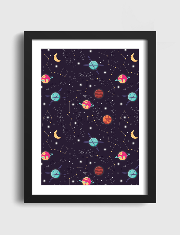 Galaxy pattern 004 Artframe