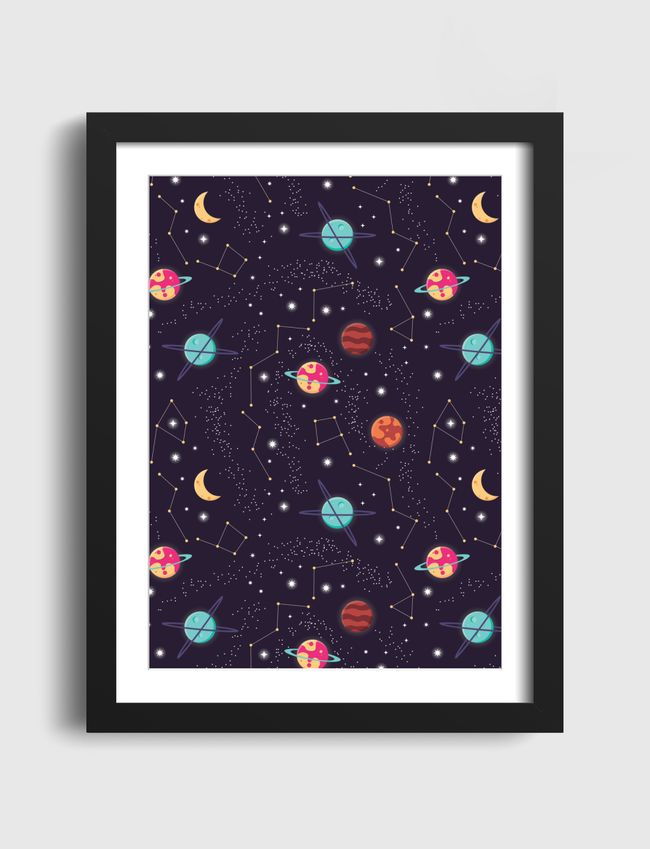 Galaxy pattern 004 - Artframe