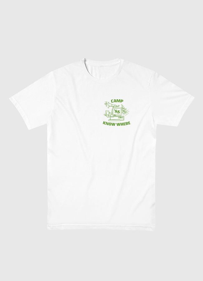 Camp Know Where - Men Basic T-Shirt